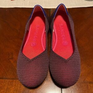 Rothy's Multicolor Knit Flats size 8
